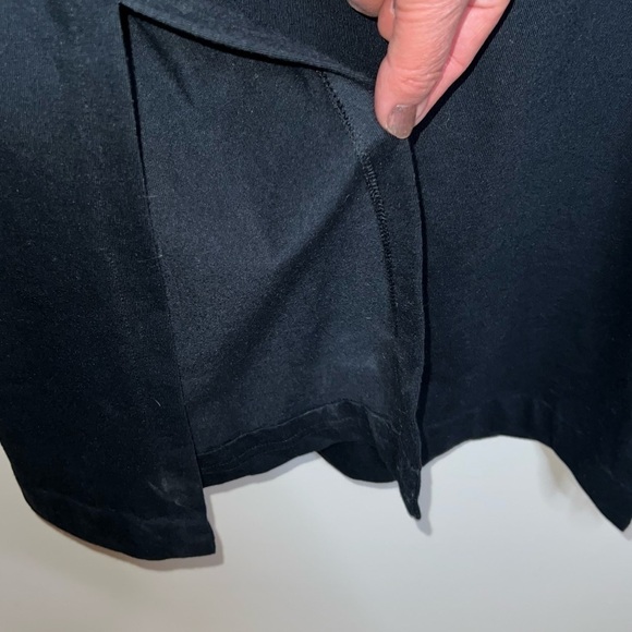 Vintage Karla Marie Snowman Maxi Dress Black Size Large - Picture 7 of 10